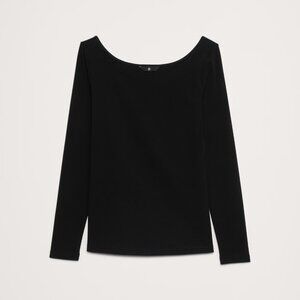 Banana Republic Refined Black Shirt